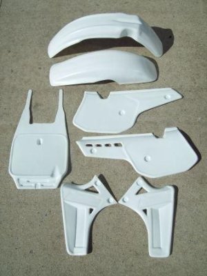 1985/1986 KTM 250 MX Plastic Kit
