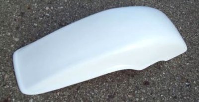 1984 KTM 125 250 495 MX Rear Fender White