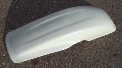 1985/1986 KTM 125 250 500 MX Rear Fender White