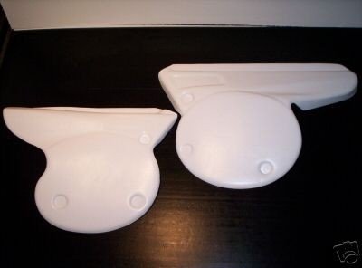 1976/1977 KTM MC5 Side Panels White