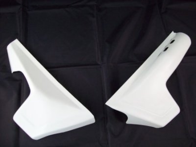 1981/1982 KTM LC 125 Side Panels White
