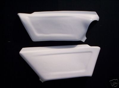 1982 KTM MC GS 250 495 Side Panels White