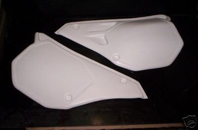 1988-1993 KTM LC4 Side Panels White