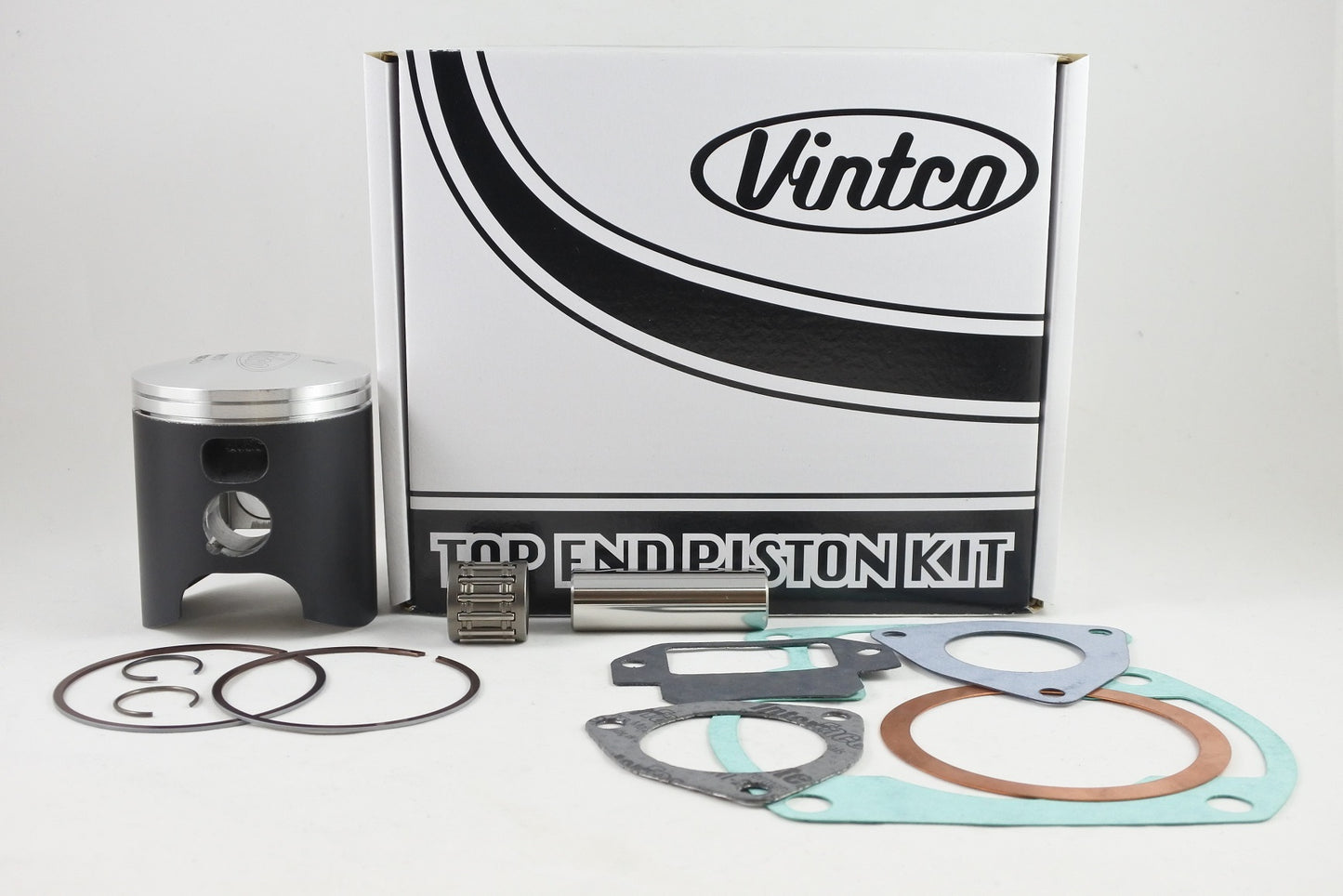 TOP END PISTON KIT 77-79 SUZUKI PE RM 250 67.5mm 0.5mm OVER VINTCO KTS03-0.5