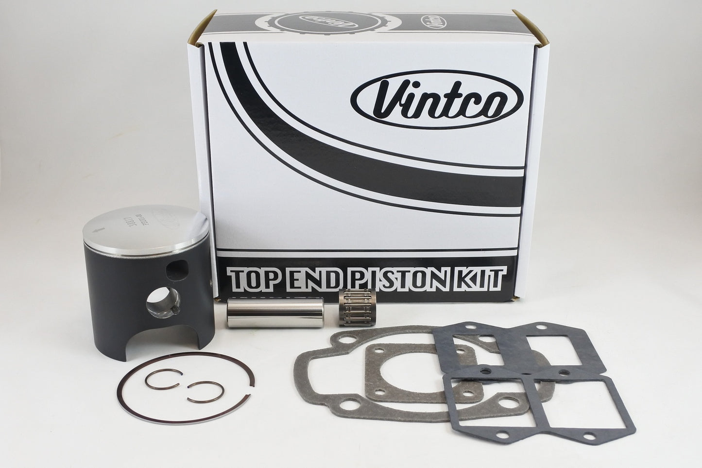 TOP END PISTON KIT 78-79 HUSQVARNA CR OR WR 250 69.5mm STANDARD VINTCO KTU02-00