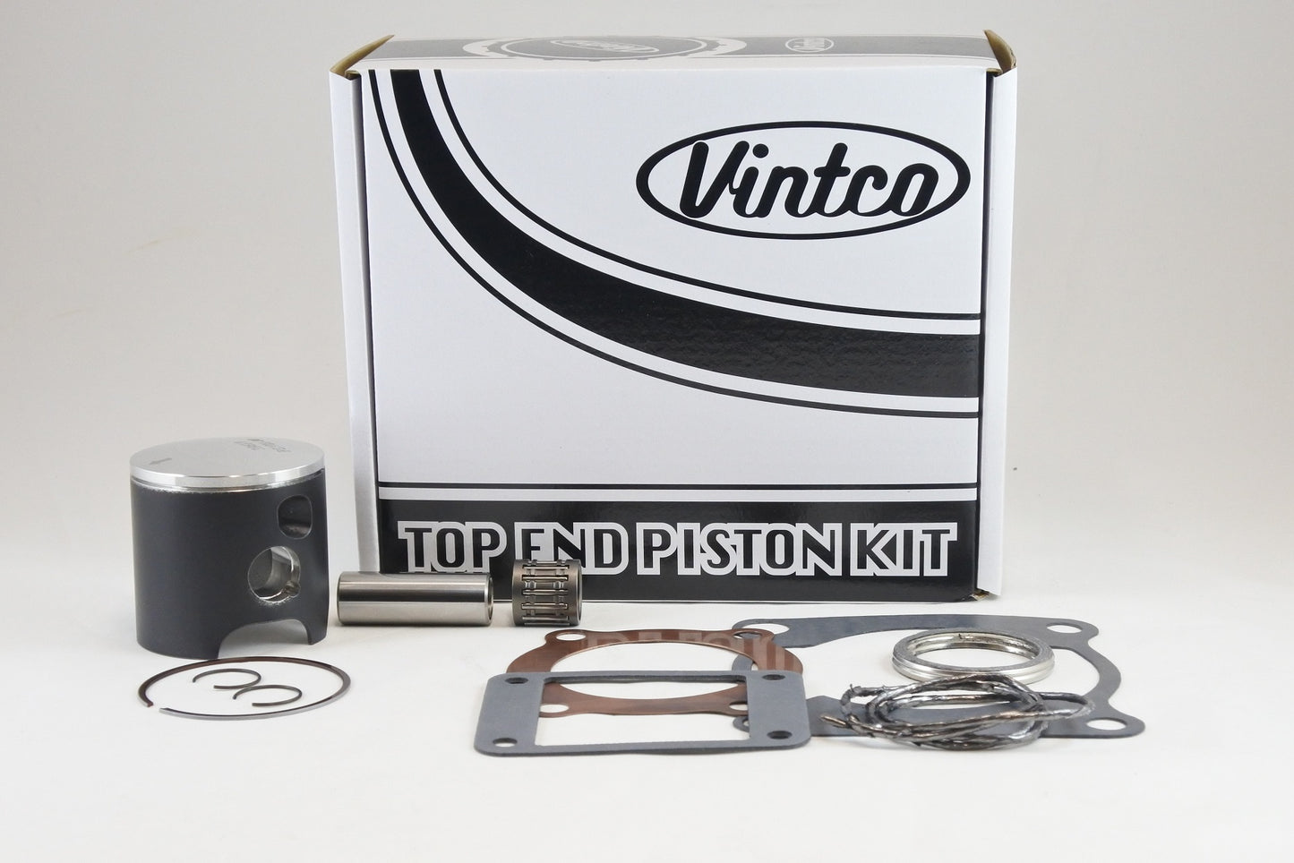 TOP END PISTON KIT 77-78 YAMAHA YZ 125 56.0mm STANDARD 2K6-11111-00-00 VINTCO KTY02-00