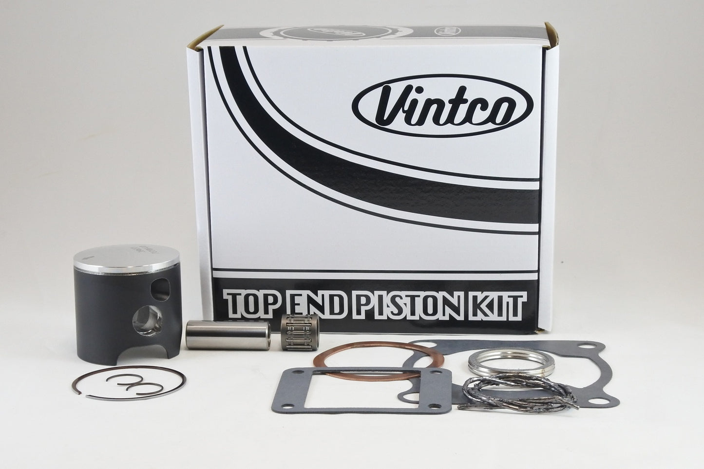 TOP END PISTON KIT 78-78 YAMAHA YZ 125 57.0mm 1.0mm OVER 2X3-11111-00-00 VINTCO KTY03-1.0