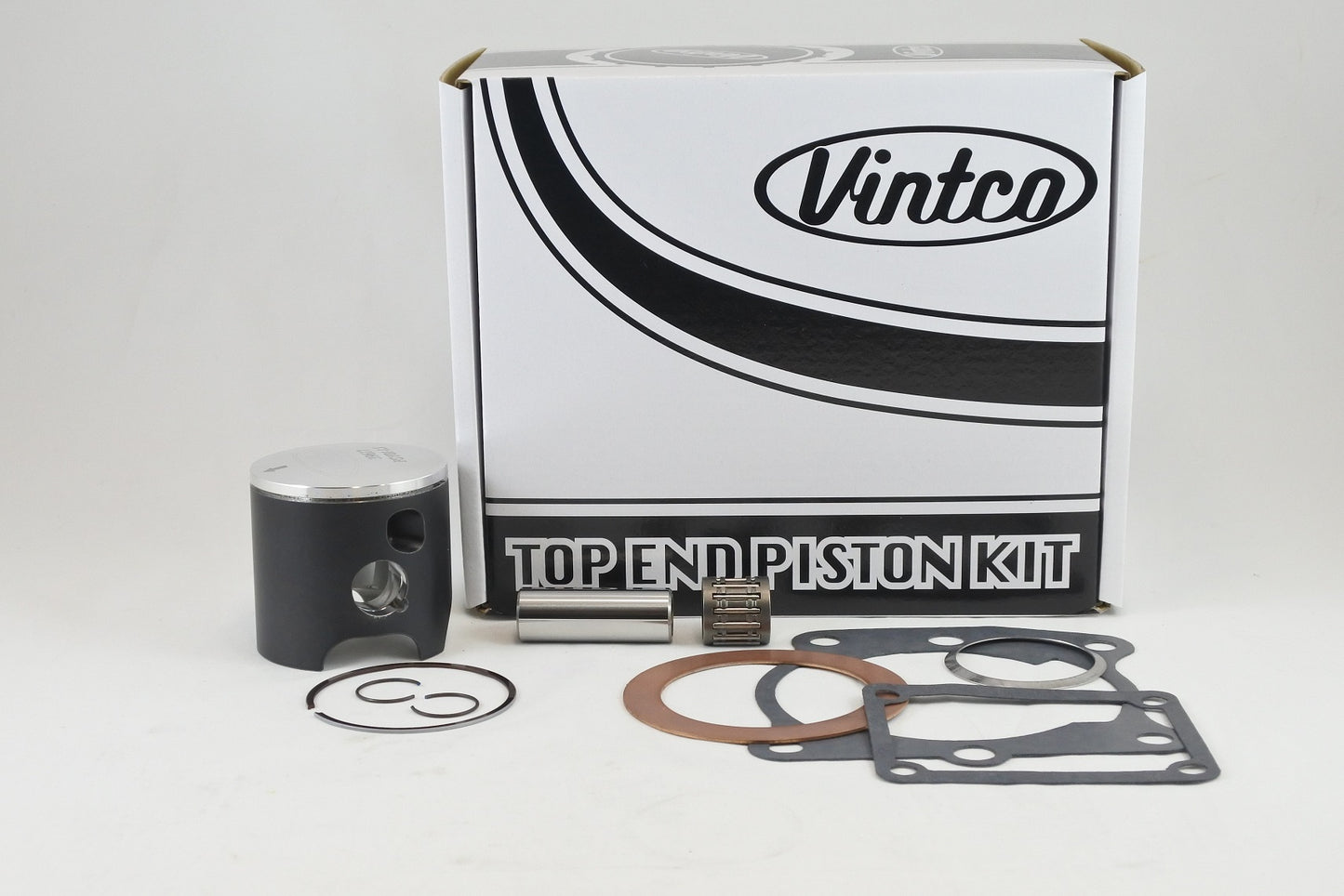 TOP END PISTON KIT 80-80 YAMAHA YZ 125 57.5mm 1.5mm OVER VINTCO KTY06-1.5