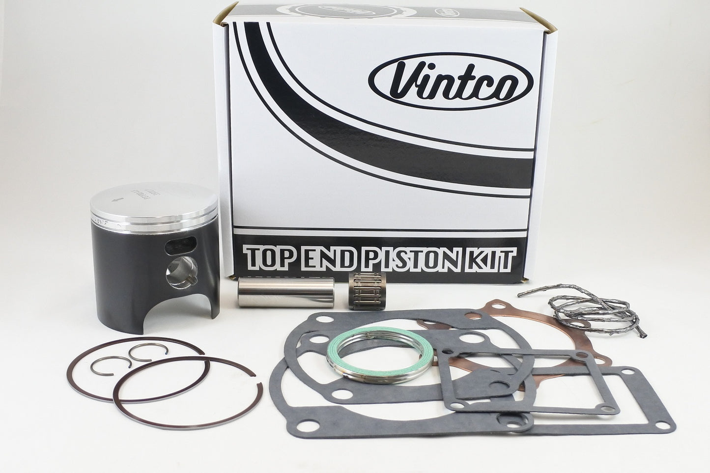 TOP END PISTON KIT 77-77 YAMAHA YZ 250 71.5mm +1.5mm OVER VINTCO KTY09-1.5