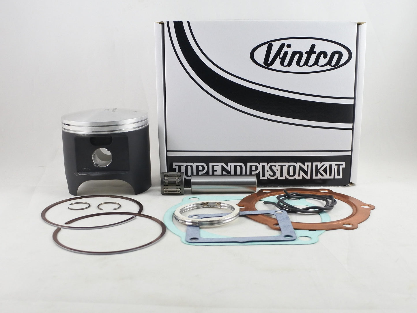 TOP END PISTON KIT 77-78 YAMAHA YZ 400 86.0mm 1.0mm OVER VINTCO KTY15-1.0
