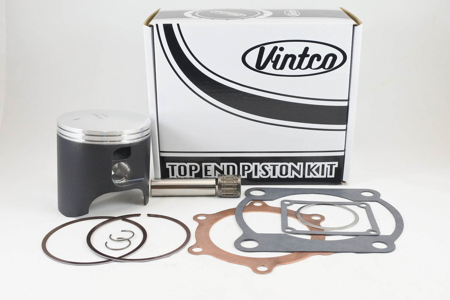 TOP END PISTON KIT 80-81 YAMAHA YZ 465 85.5mm 0.5mm OVER VINTCO KTY16-0.5