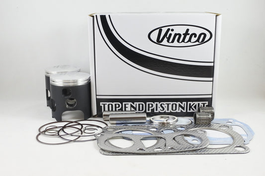 TOP END PISTON KIT 79-79 YAMAHA RD 400 65.0mm 1.0mm OVER VINTCO KTY18-1.0