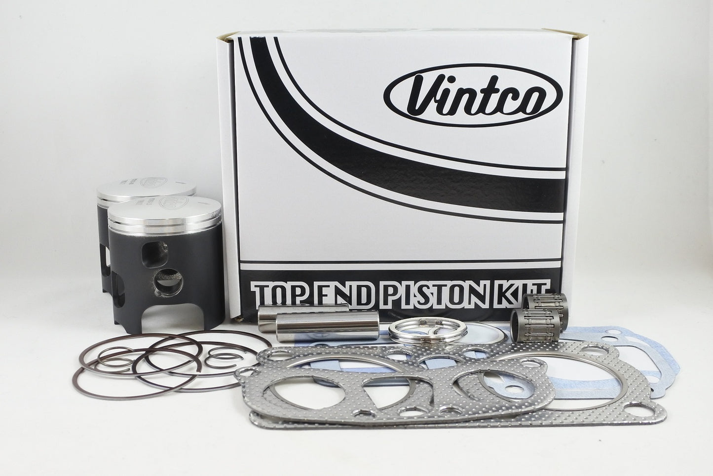 TOP END PISTON KIT 79-79 YAMAHA RD 400 65.5mm 1.5mm OVER VINTCO KTY18-1.5