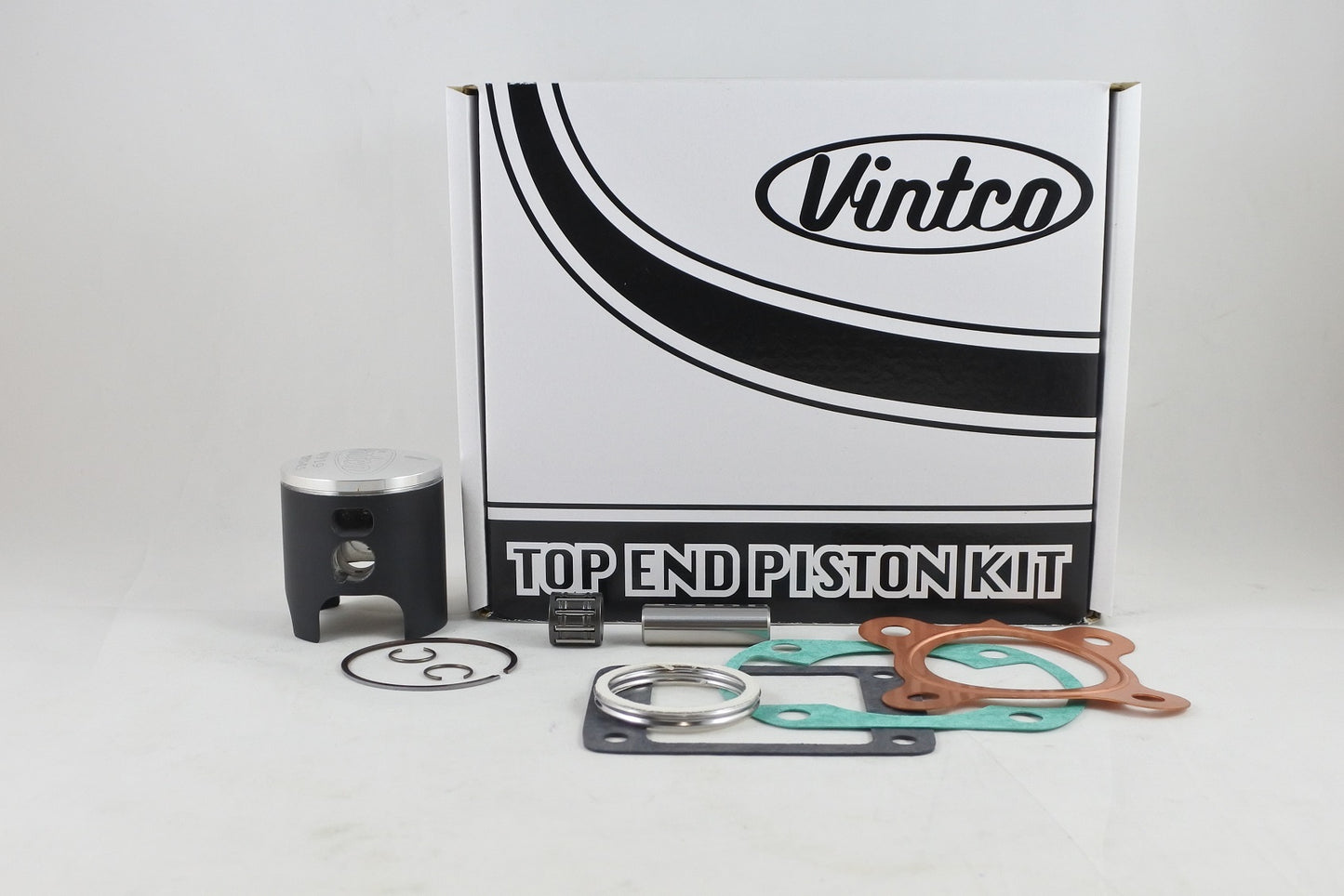 TOP END PISTON KIT 81-81 YAMAHA YZ 80 49.5mm +0.5mm OVER VINTCO KTY25-0.5