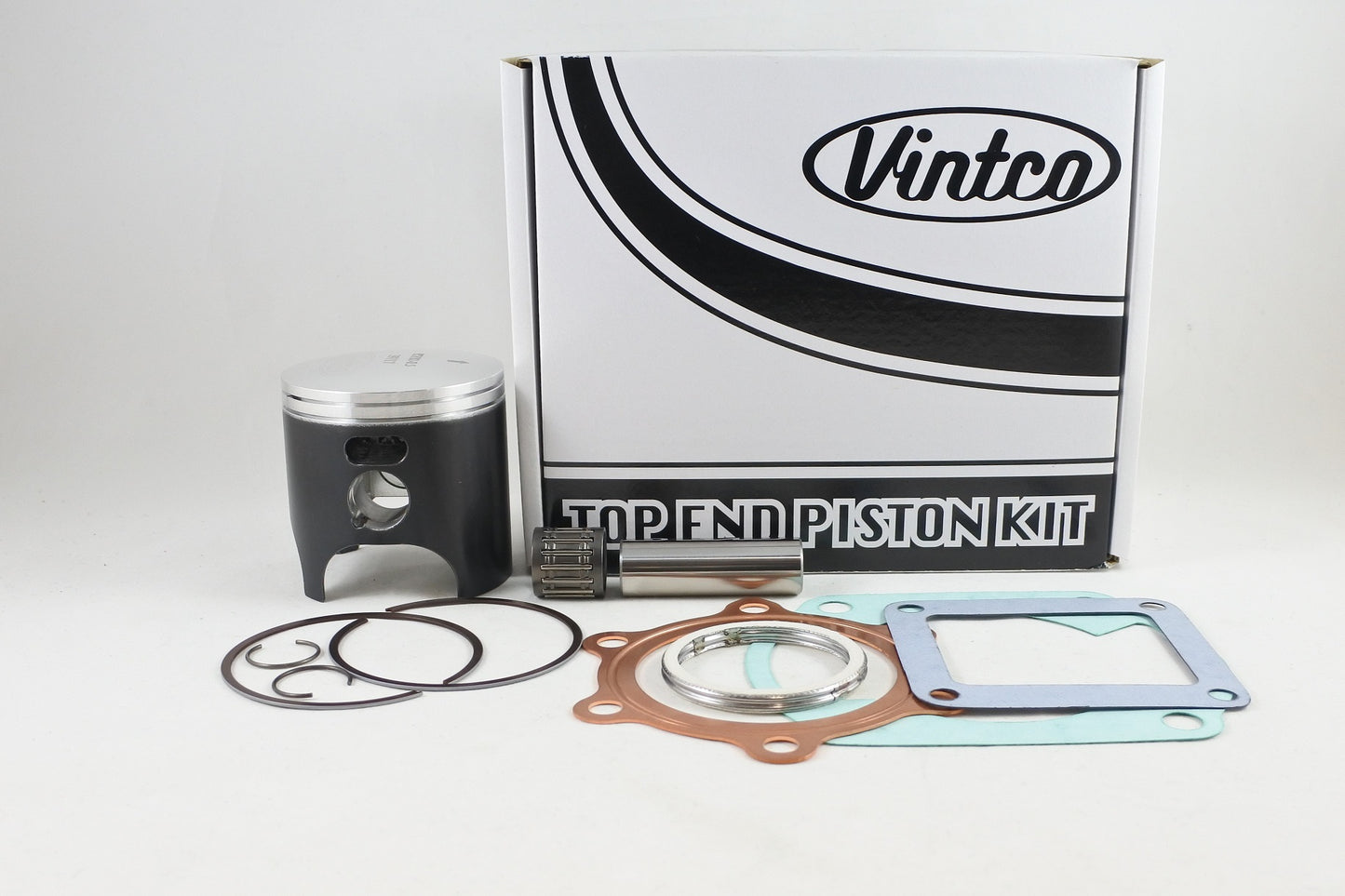TOP END PISTON KIT 74-76 YAMAHA DT 250 70.5mm 0.5mm OVER VINTCO KTY40-0.5