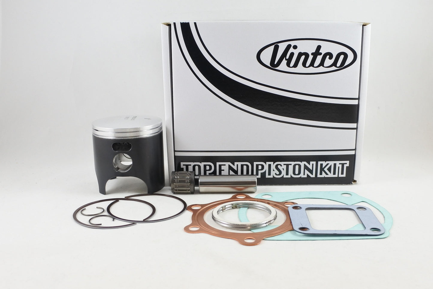 TOP END PISTON KIT 74-77 YAMAHA TY 250 70.5mm 0.5mm OVER VINTCO KTY42-0.5
