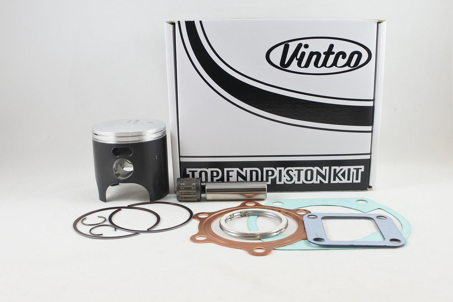 TOP END PISTON KIT 74-77 YAMAHA TY 250 71mm 1.0mm OVER VINTCO KTY42-1.0
