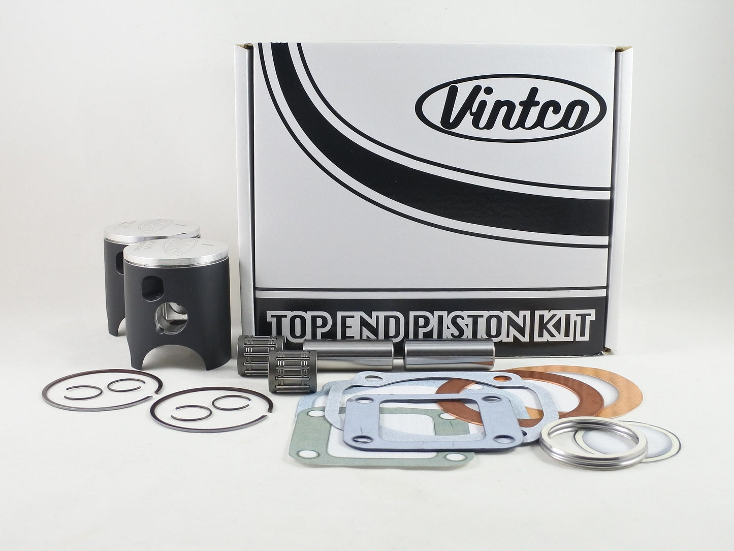 TOP END PISTON KIT 73-75 YAMAHA RD 250 54.5mm 0.5mm OVER VINTCO KTY47-0.5