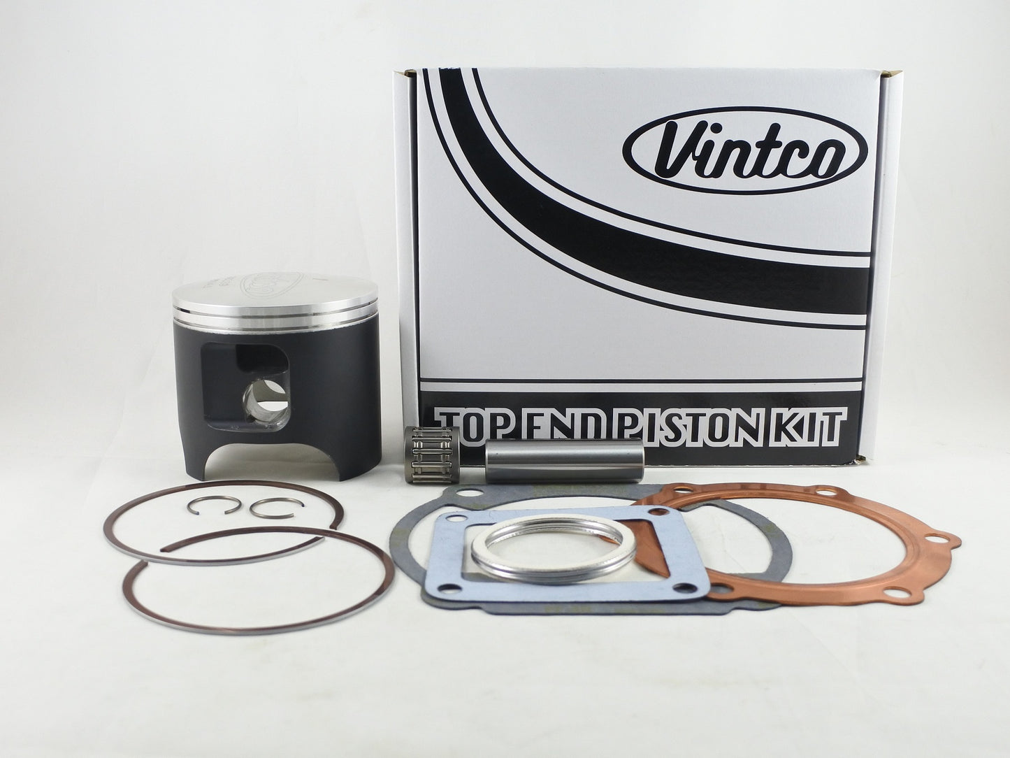 TOP END PISTON KIT 75-76 YAMAHA DT 400 86.5mm 1.5mm OVER VINTCO KTY48-1.5