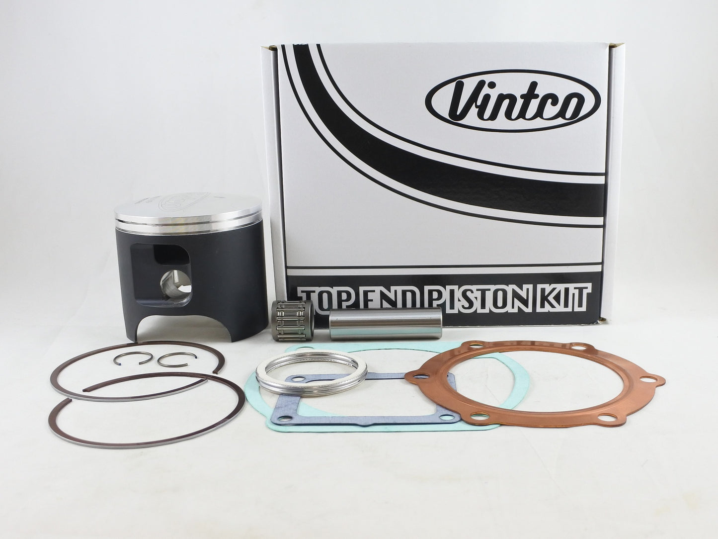 TOP END PISTON KIT 77-77 YAMAHA DT 400 85.5mm 0.5mm OVER VINTCO KTY49-0.5