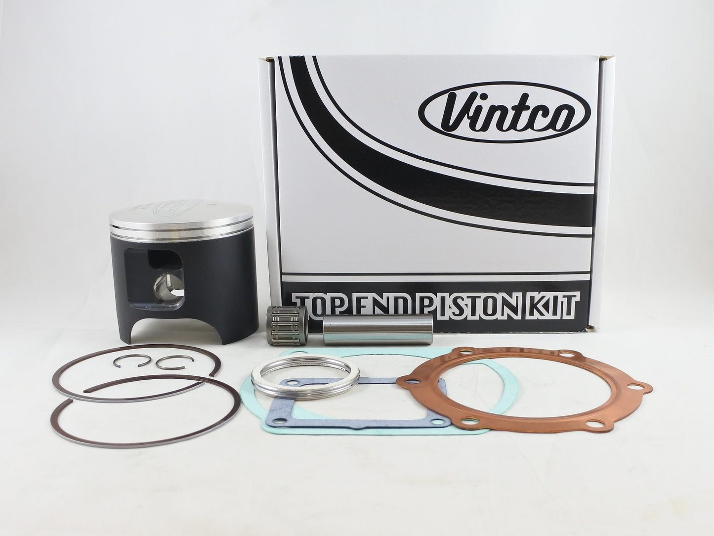 TOP END PISTON KIT 77-77 YAMAHA DT 400 86.5mm 1.5mm OVER VINTCO KTY49-1.5