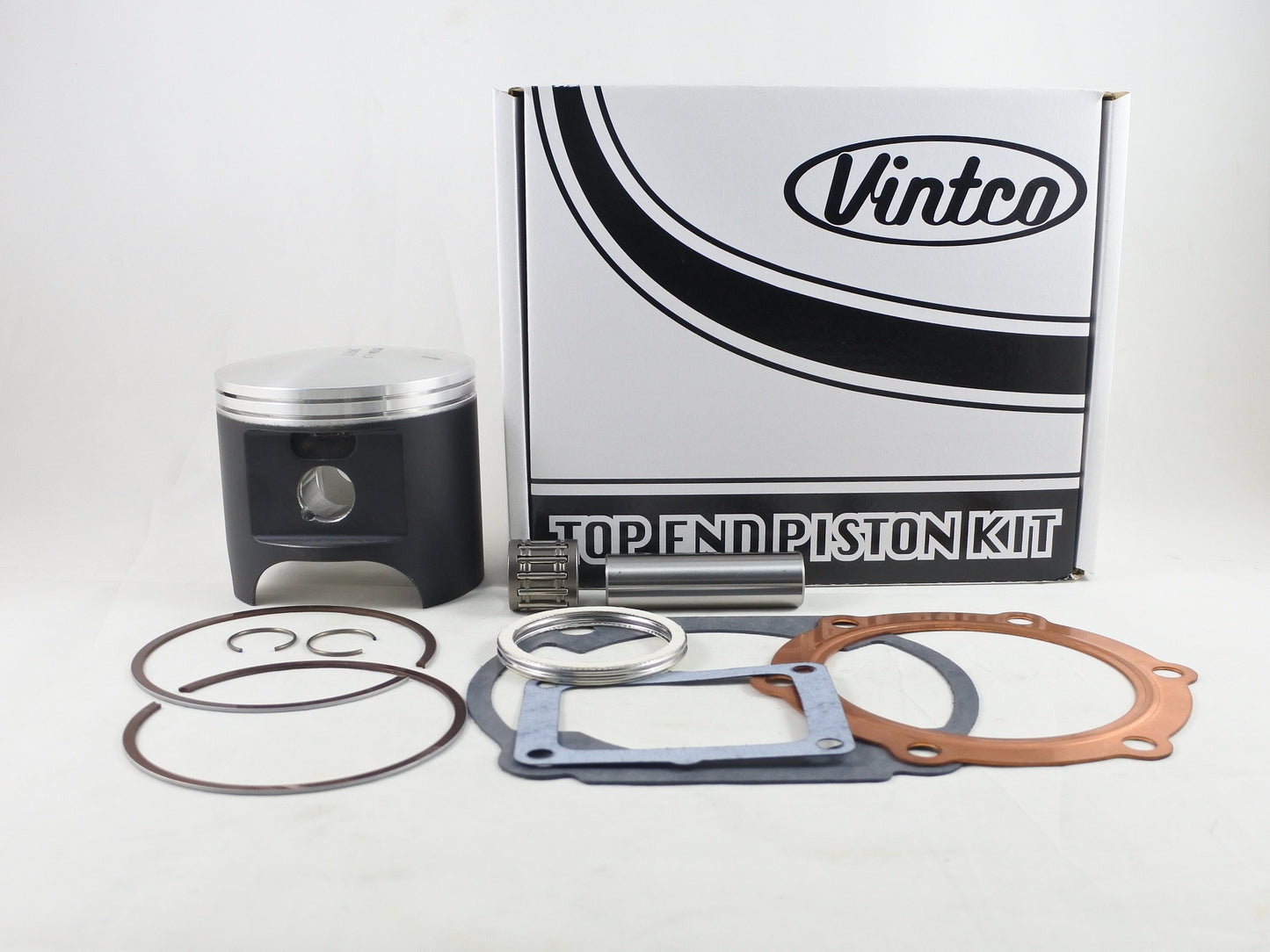TOP END PISTON KIT 76-76 YAMAHA IT YZ 400 86.5mm 1.5mm OVER VINTCO KTY50-1.5