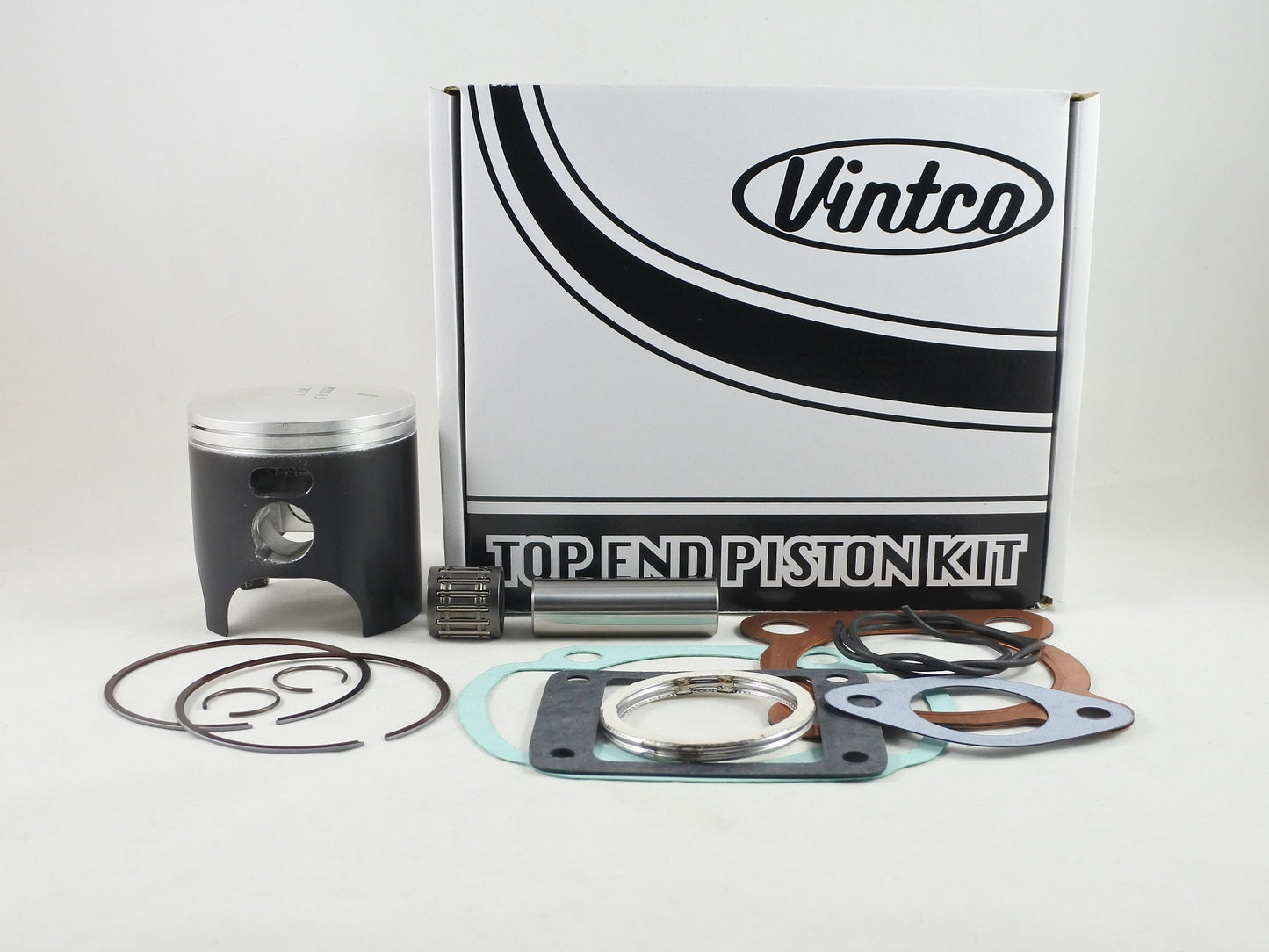 TOP END PISTON KIT 72-73 YAMAHA DT2 DT3 DT250 71.5mm VINTCO KTY54-1.5