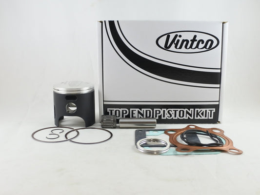 TOP END PISTON KIT 76-76 YAMAHA YZ 175 66.5mm 0.5mm OVER VINTCO KTY68-0.5