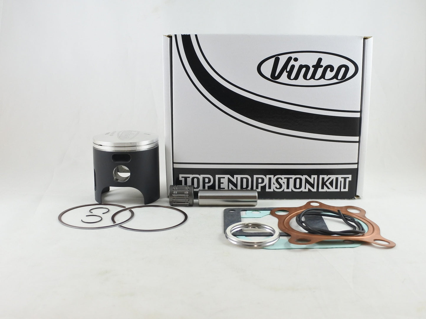 TOP END PISTON KIT 76-76 YAMAHA YZ 175 67.5mm 1.5mm OVER VINTCO KTY68-1.5