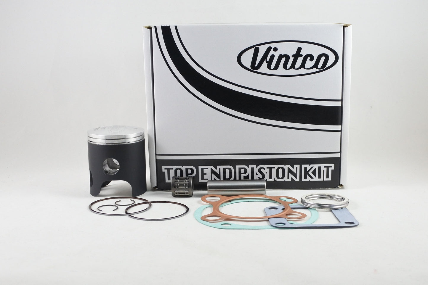 TOP END PISTON KIT 76-76 YAMAHA DT 125 56.25mm 0.25mm OVER VINTCO KTY70-0.25