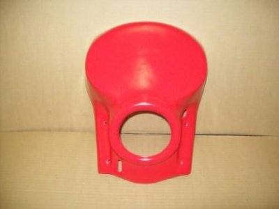 1981-1983 Maico GS Headlight Holder Red