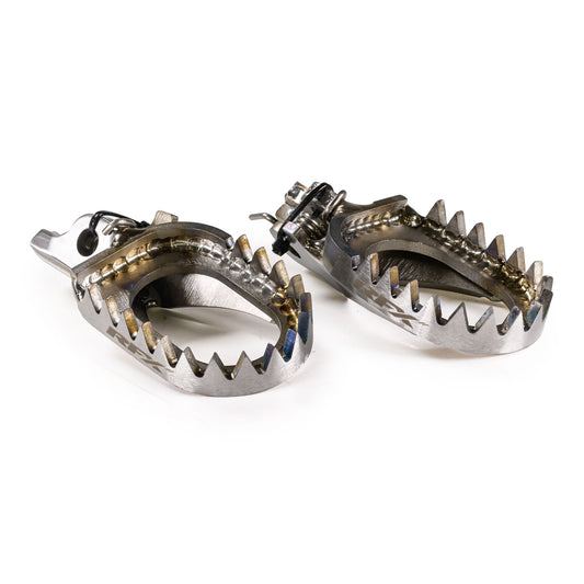 Factory Footrests Ti CRF250/450 02-26 CR125/250 FXFR10100GPTI