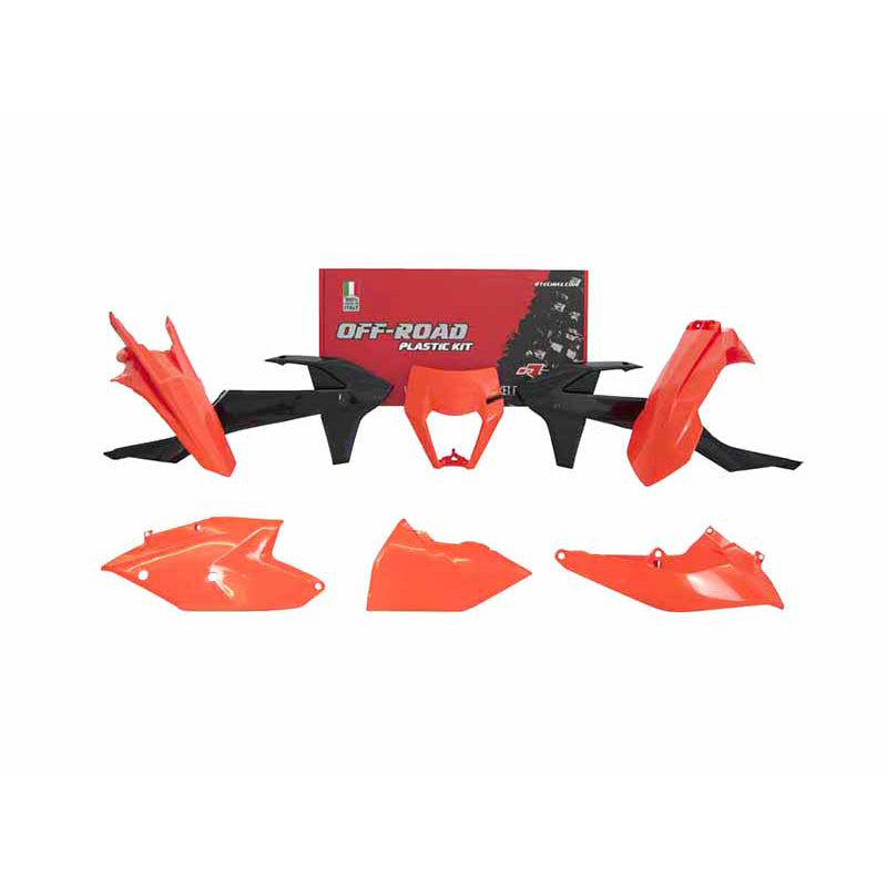 Plastic Kit EXC125/250/300/350/450 17-19 (6 pcs) R-KITKTM-OEM-518
