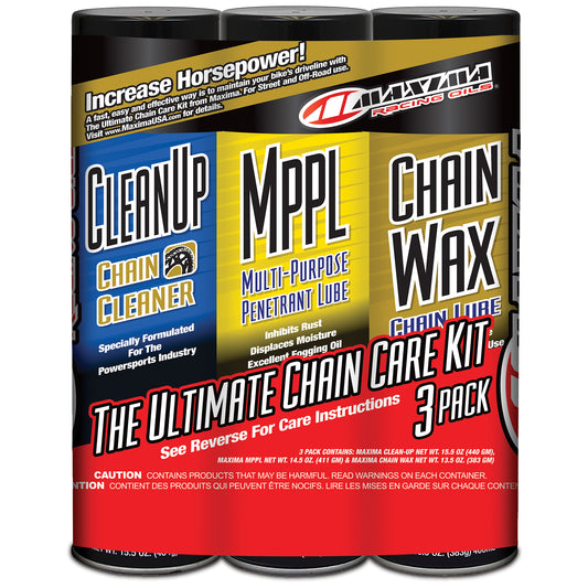 Chain Wax Chain Care Combo Kit