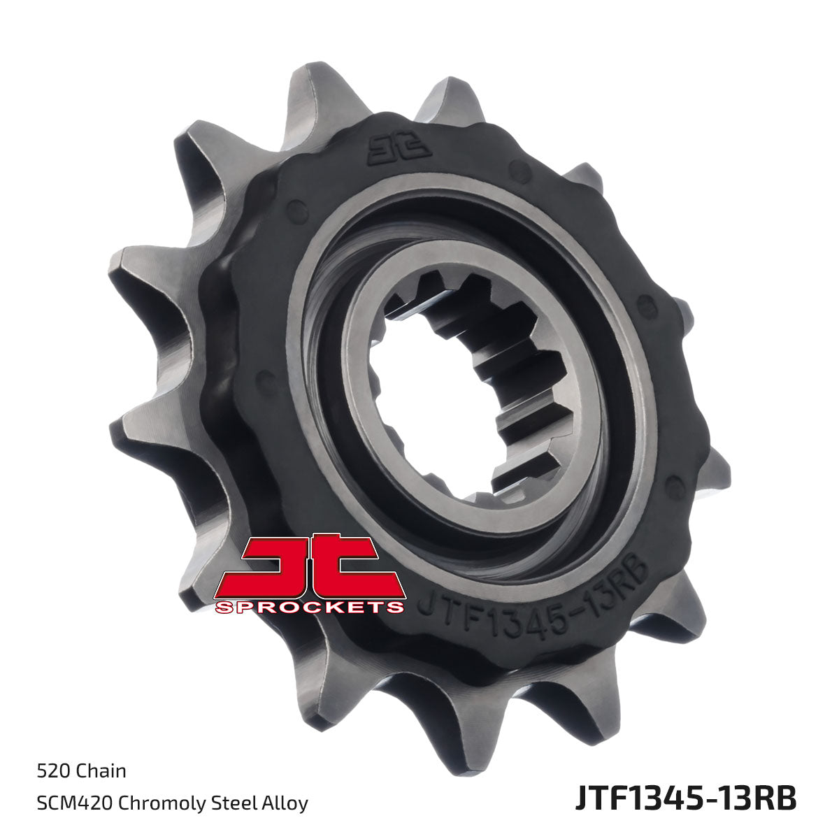 Front Sprocket (Rubber Cushioned) - JTF1345 JTF1345.13RB
