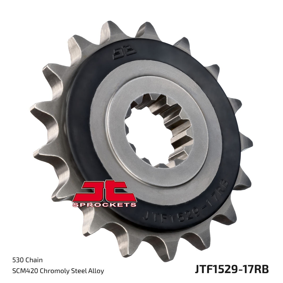 Front Sprocket (Rubber Cushioned) - JTF1529 JTF1529.17RB