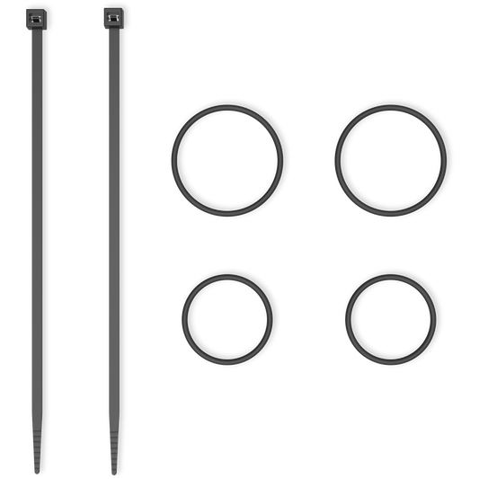 Replacement O-Rings / Zipties QLP-BKE