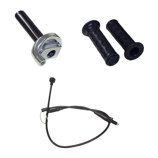 Throttle Unit MX Chrome complete