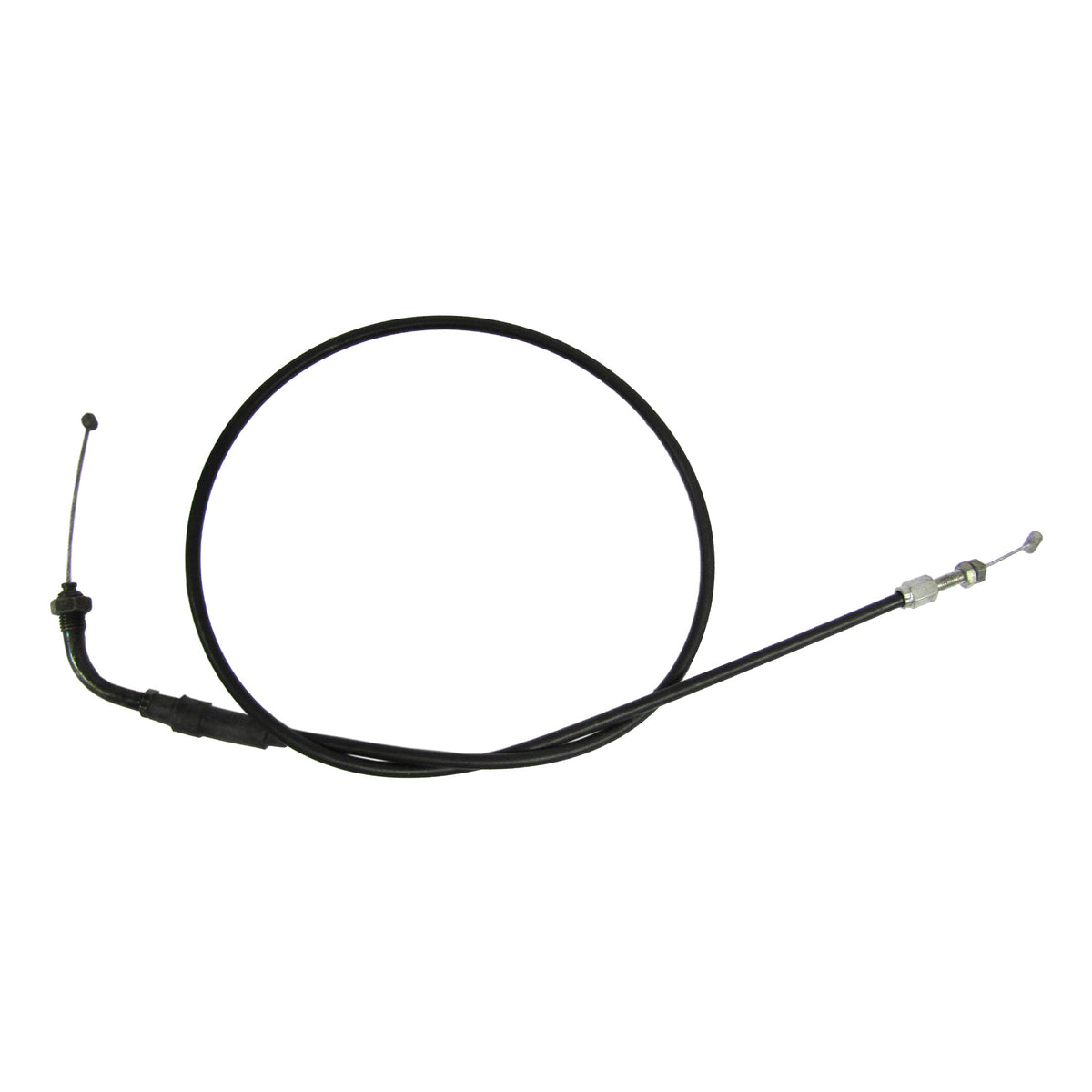 Throttle Cable GS550-GS1000 Chrome 477865