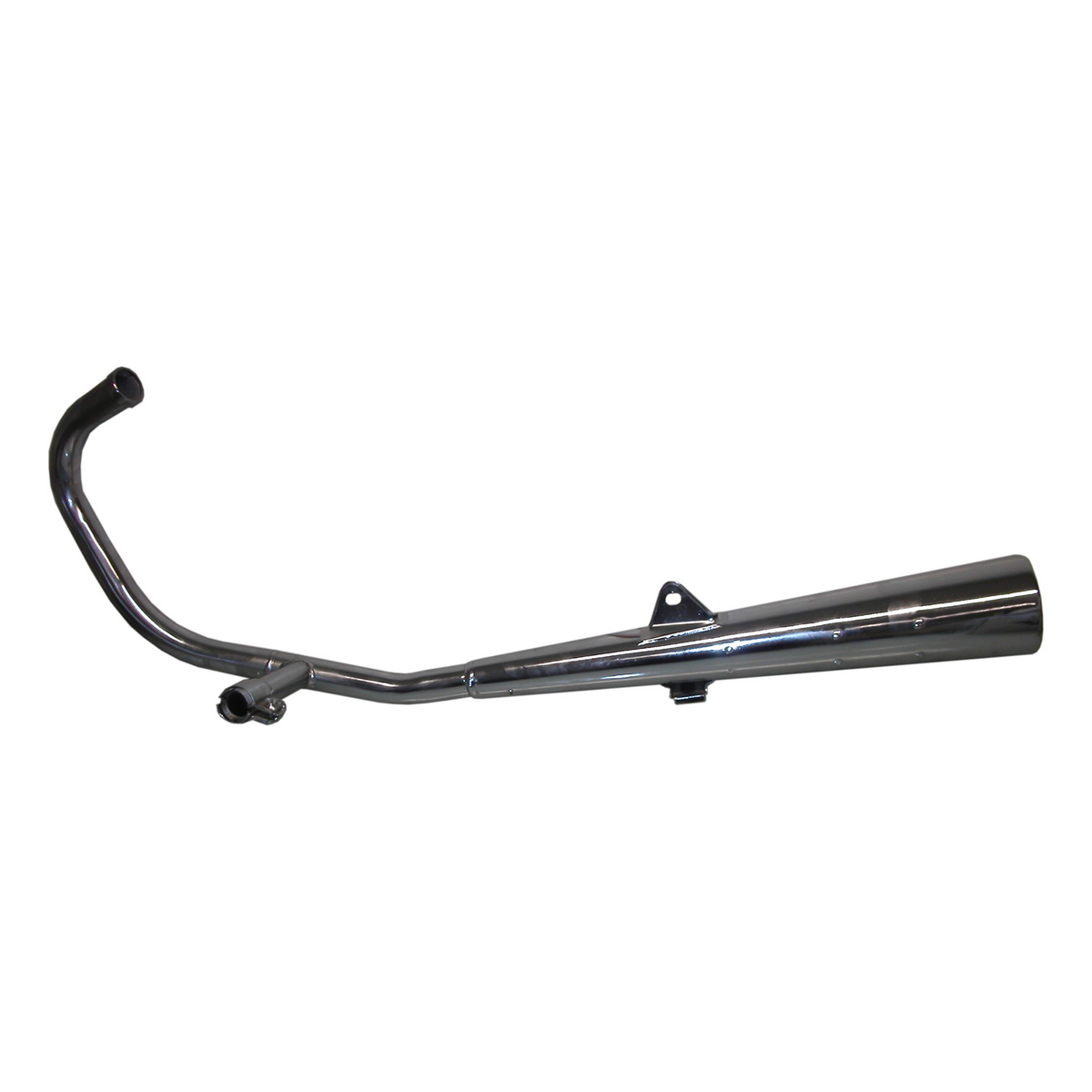Exhaust & Downpipe CB125TD Right Hand SHOP #502 (5)