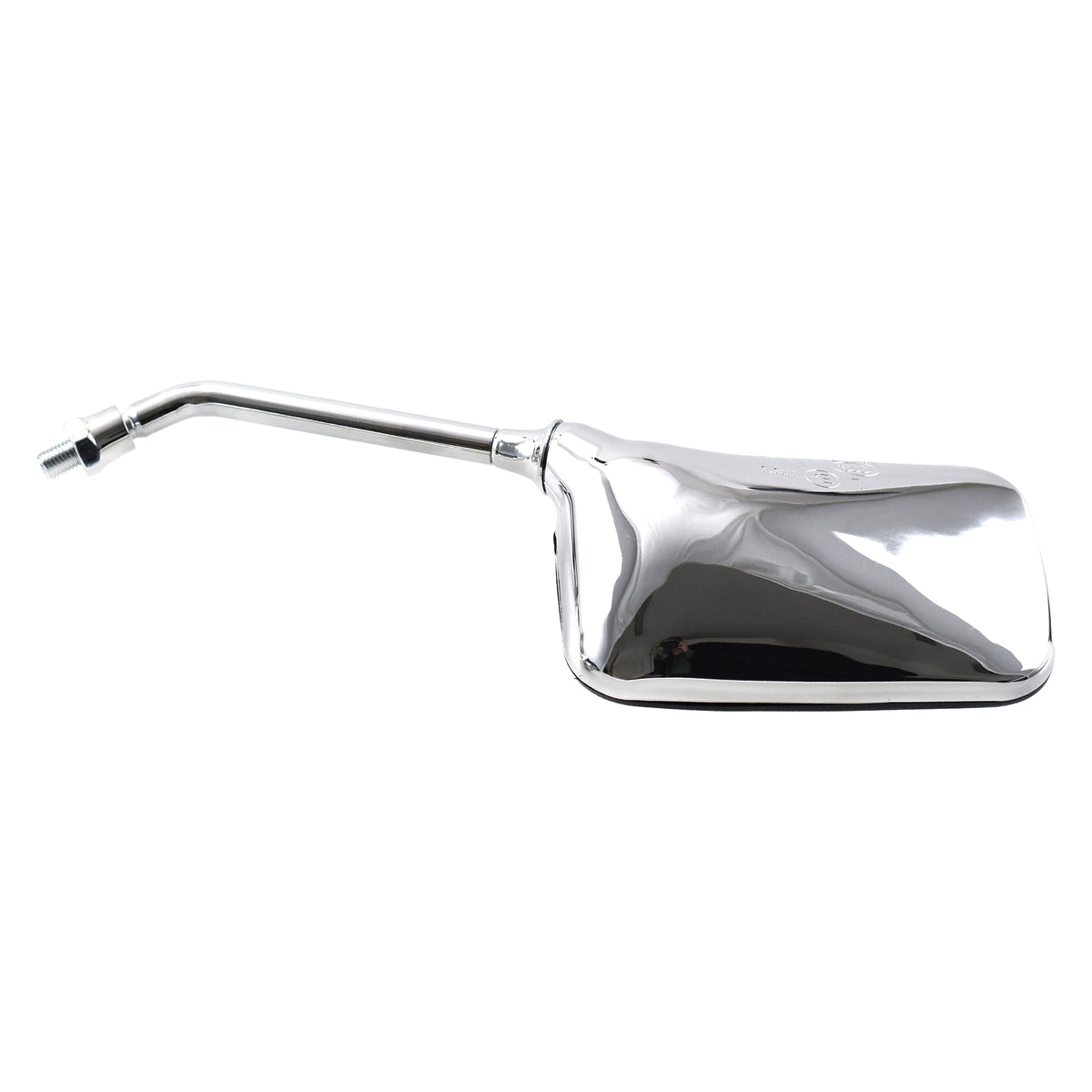 Mirrors 10mm Chrome Rectangle L & R Classic Honda MT401-OT170
