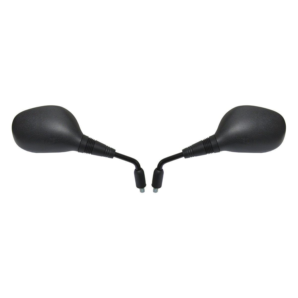 Mirrors 10mm Black Rectangle L & R Suzuki M60-3055E