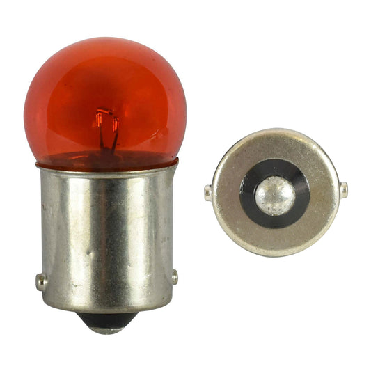 Bulbs BA15s 12v 23w Small Amber (10 Pack) AT-2141Y