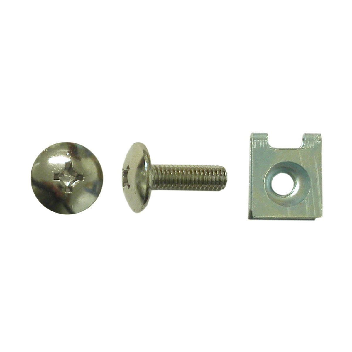 Screws Fairing 6mm x 18mm Chrome (10 Pack) O39-6156C