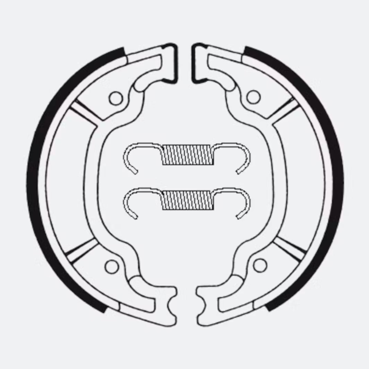 Brake Shoe BA098 (Rear) 1022268