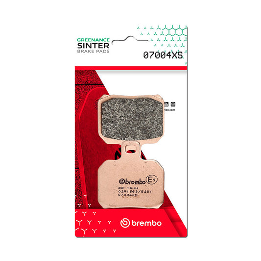 Brembo XS Sintered Brake Pads for Piaggio Vespa / Peugeot / Yamaha & More – 07004XS