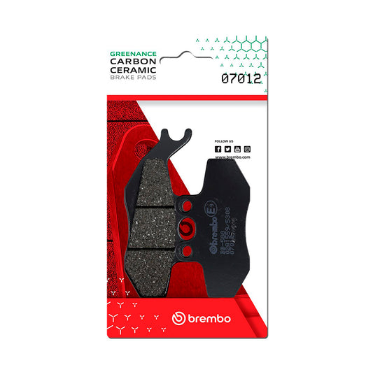 Brembo CC Carbon-Ceramic Brake Pads for Gilera / Malaguti / Aprilia & More – 07012