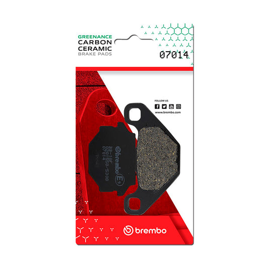 Brembo CC Carbon-Ceramic Brake Pads for Sachs / Mz / Fantic & More – 07014