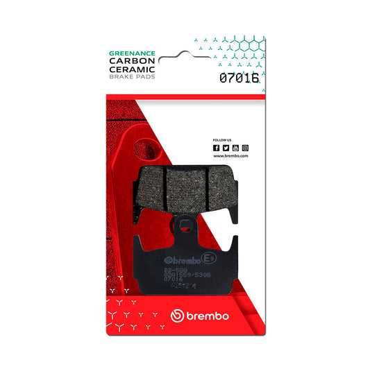 Brembo CC Carbon-Ceramic Brake Pads for Honda / Kymco / Sym – 07016
