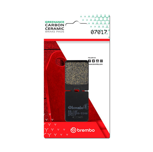 Brembo CC Carbon-Ceramic Brake Pads for Piaggio Vespa / Gilera / Puch – 07017